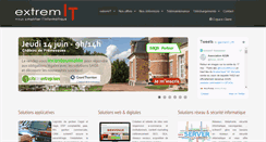 Desktop Screenshot of extremit.fr