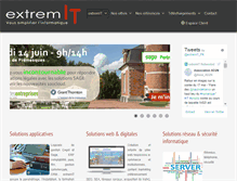Tablet Screenshot of extremit.fr